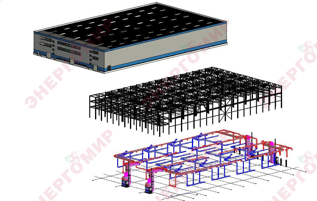 IFC-модель здания (АР-модель, КР-модель) IFC-модель здания (АР-модель, КР-модель)