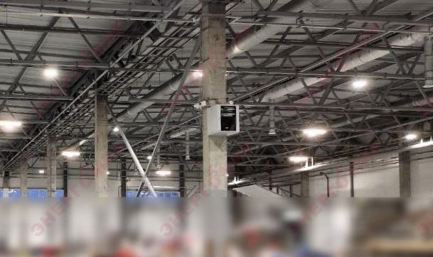 Складское помещение: воздуховоды